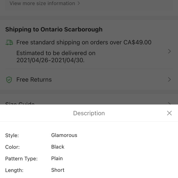 High Waisted Mini Bodycon PU Black Skirt - Picture 7 of 7